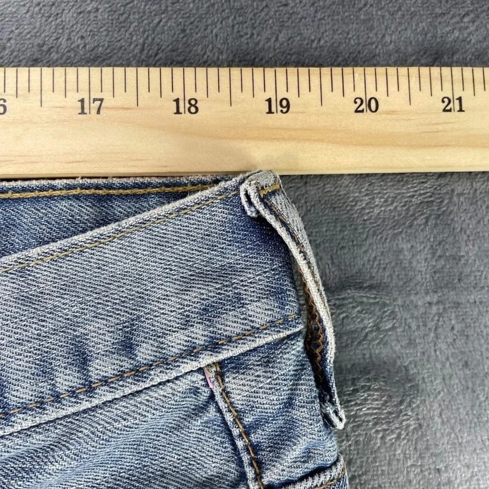 Levi's 569 Jeans Mens 36x30 Fits 38x30 Blue light Wash Straight Relaxed Denim